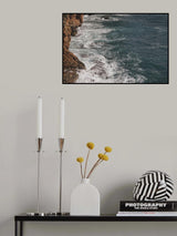sea waves and rocks Poster och Canvastavla