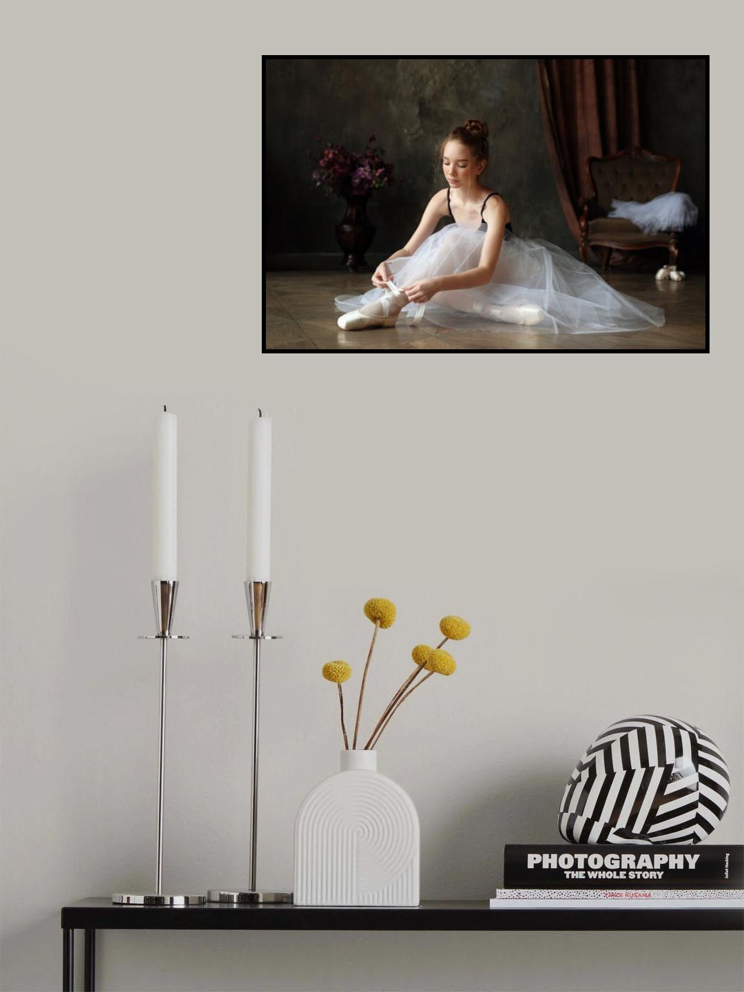 The young ballerina 2 Poster och Canvastavla