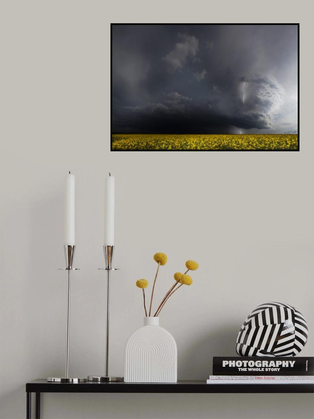 Gewitterfront Poster och Canvastavla
