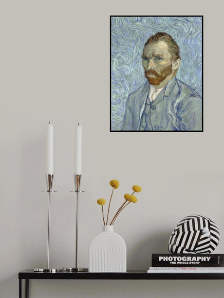 Vincent Van Gogh's Self Portrait (1889) Poster och Canvastavla