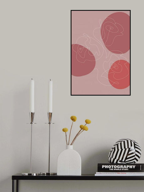 Red Roses Poster och Canvastavla