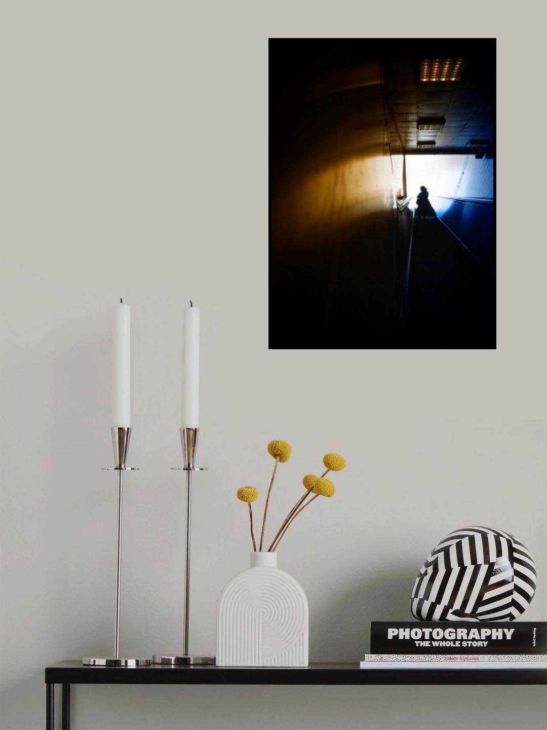 Lady In Dark Poster och Canvastavla