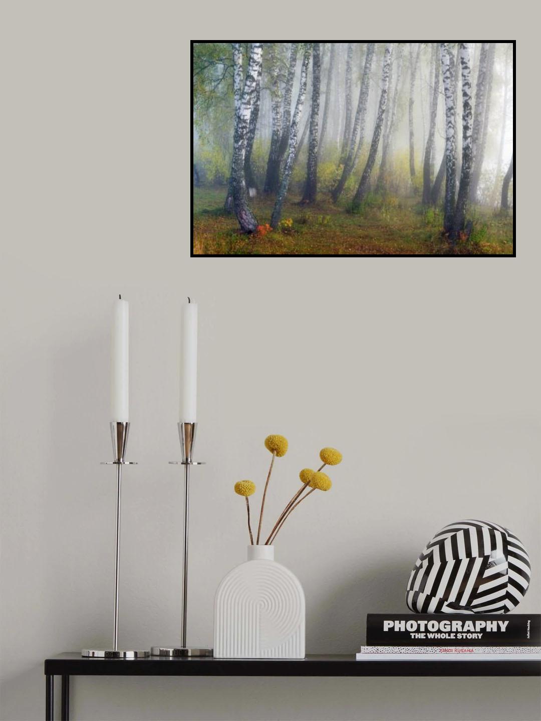 Autumn fogs Poster och Canvastavla
