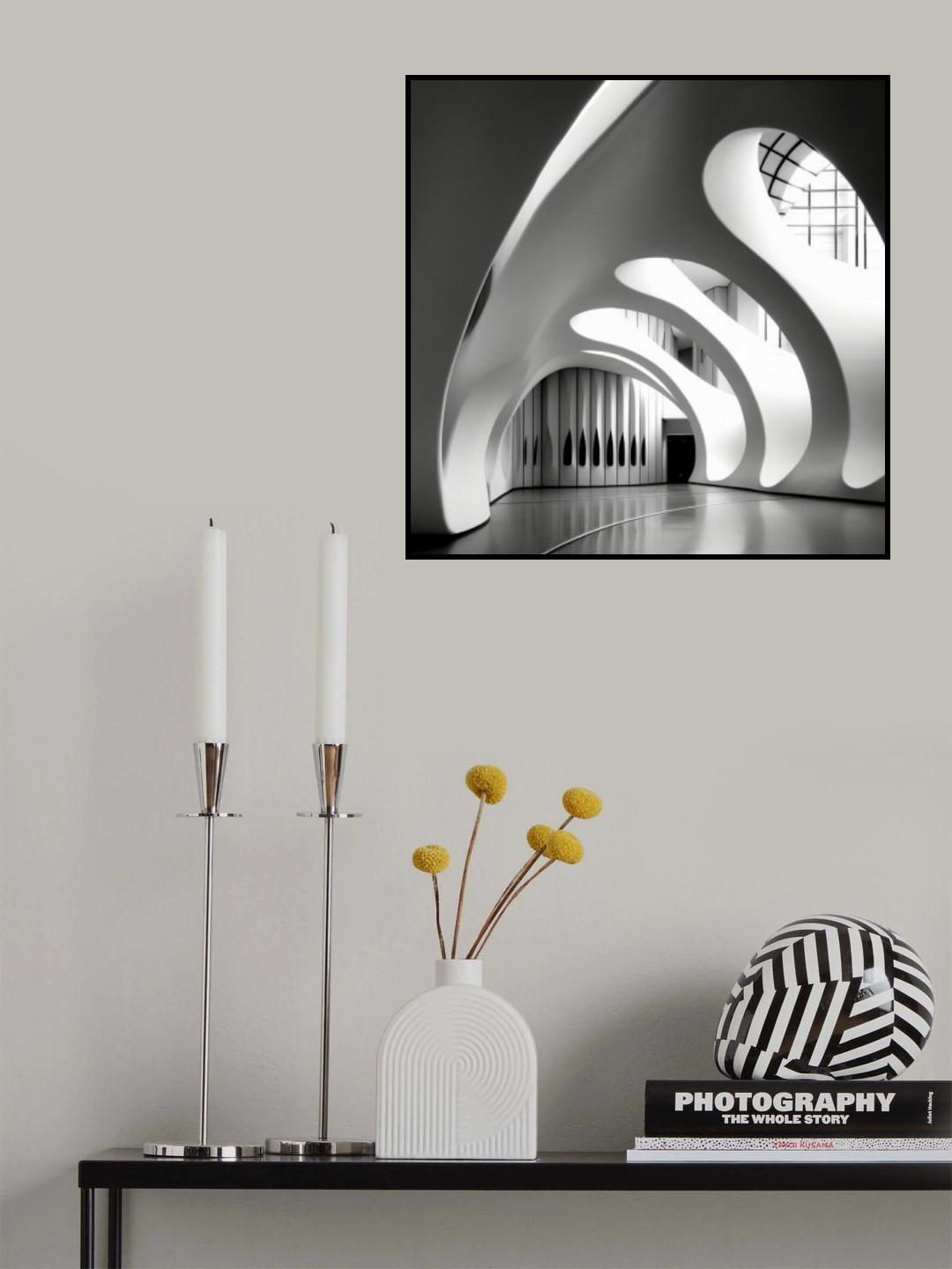 Curves Poster och Canvastavla