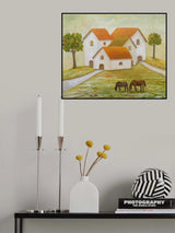 Summer Graze Poster och Canvastavla