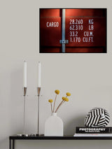 Red Container Poster och Canvastavla