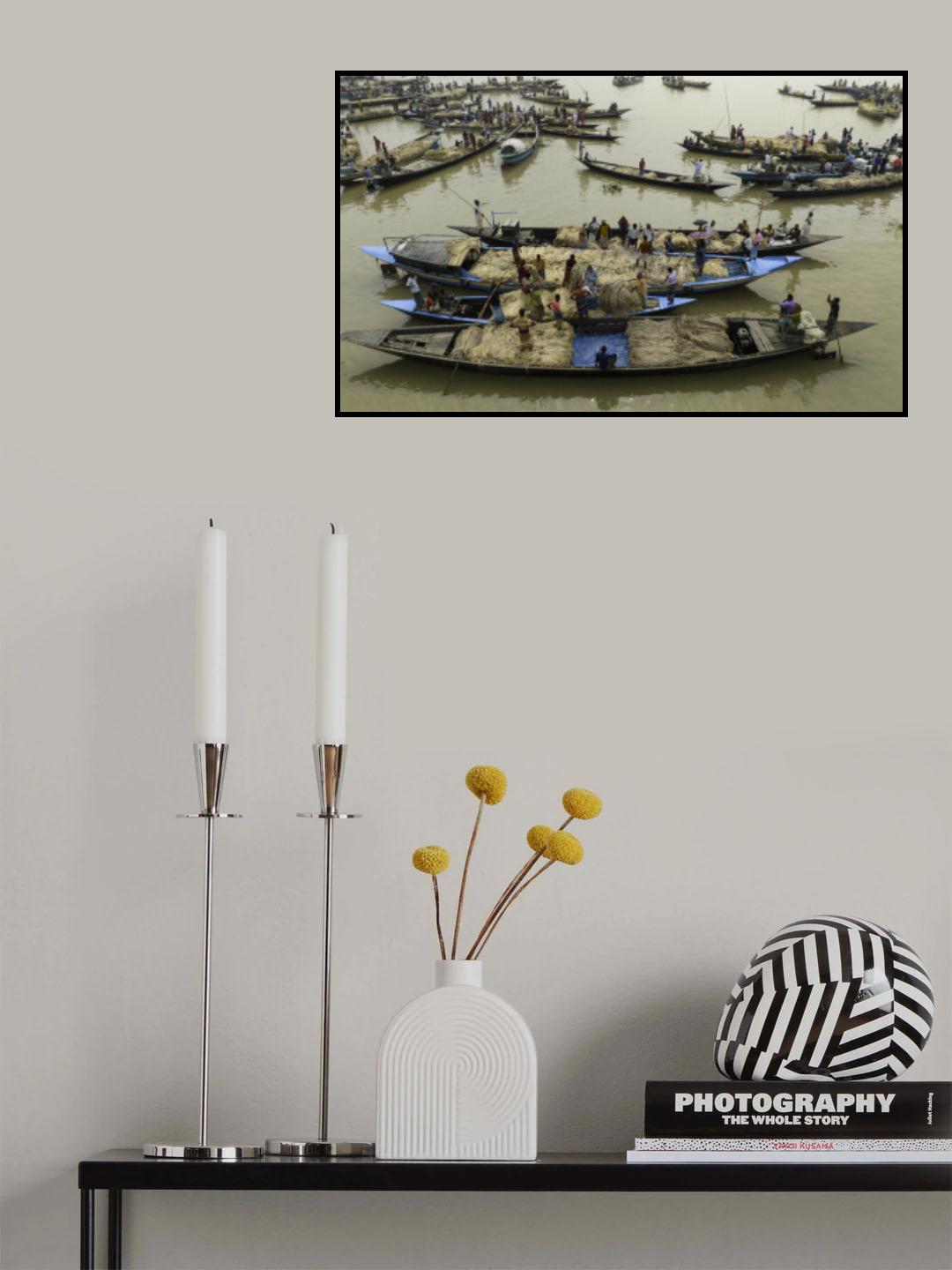 Jute trading Poster och Canvastavla