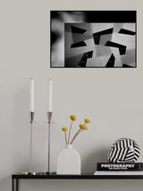 The house with the shapes Poster och Canvastavla