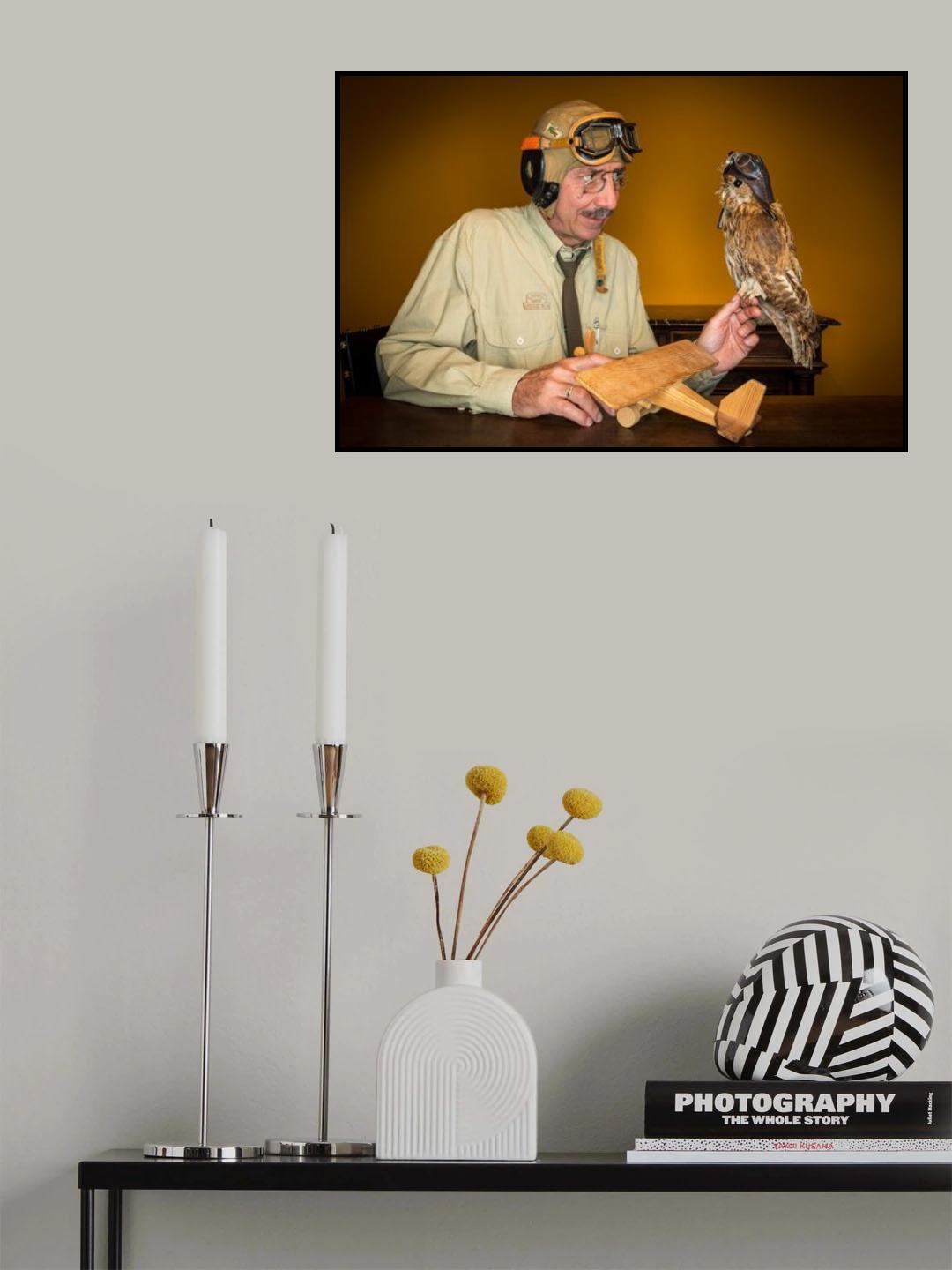 teach me 2 fly, hedwig Poster och Canvastavla