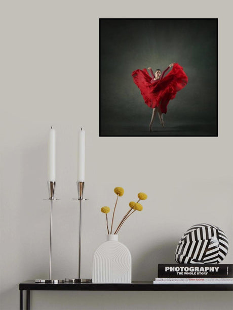 The girl &amp; dance Poster och Canvastavla