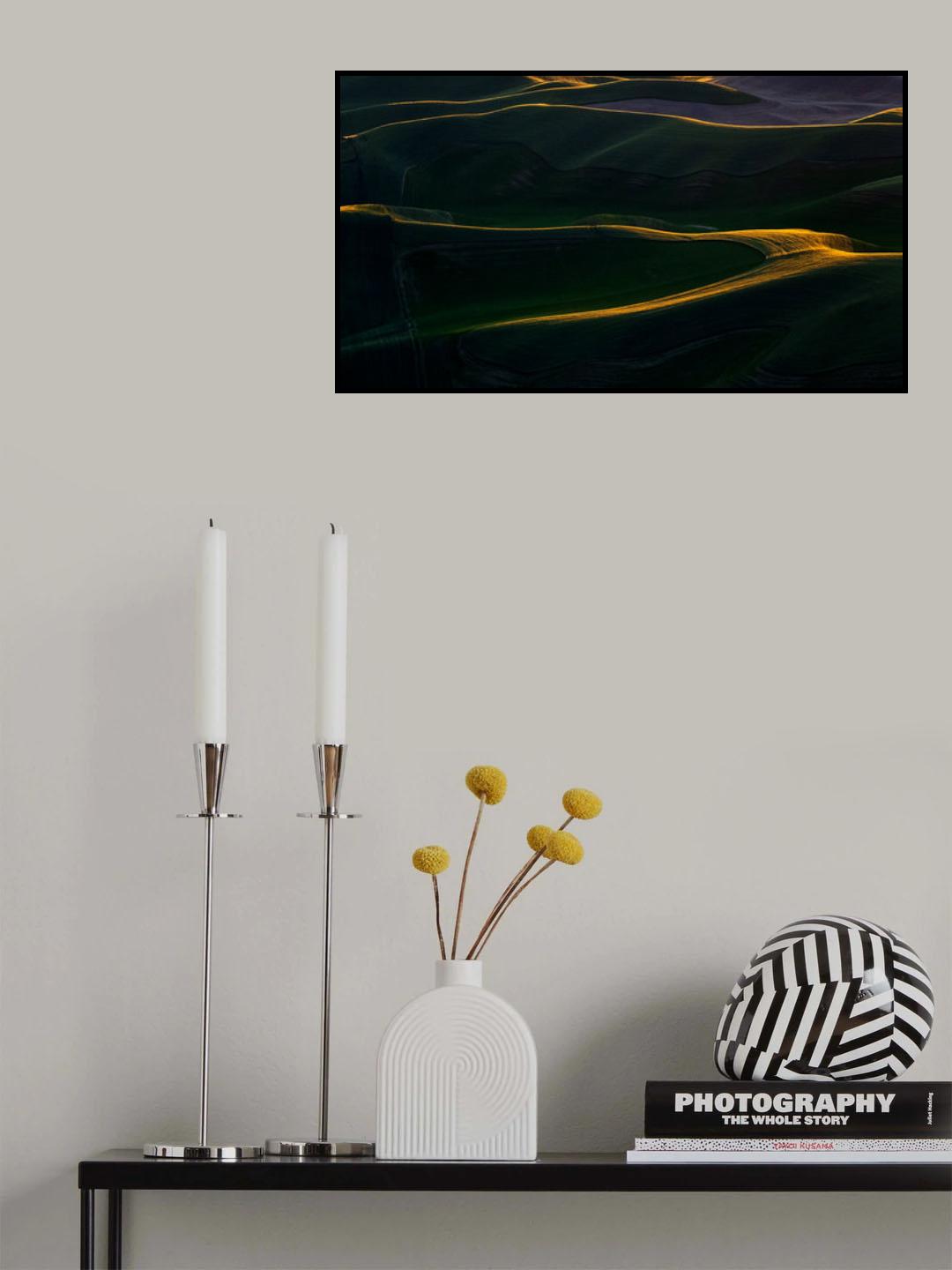 Light and Lines Poster och Canvastavla