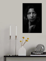 A bleeding portrait Poster och Canvastavla