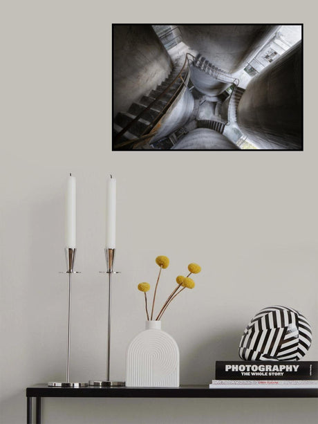 Concrete Pillars Poster och Canvastavla