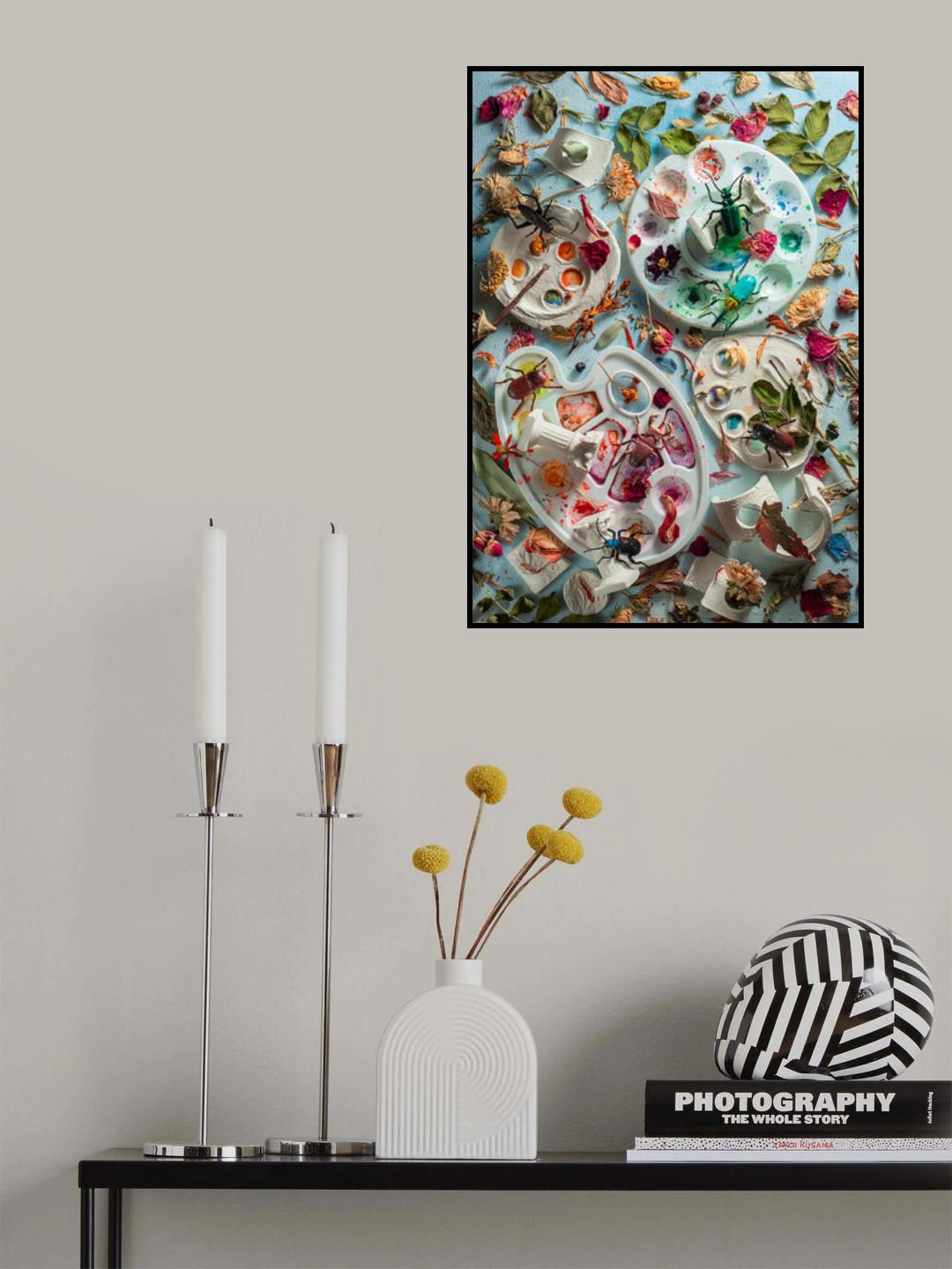 Summer Palette Poster och Canvastavla