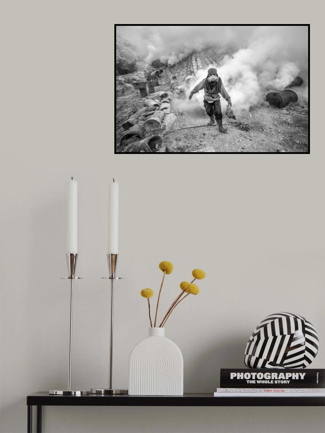 The Sulfur Miner Poster och Canvastavla
