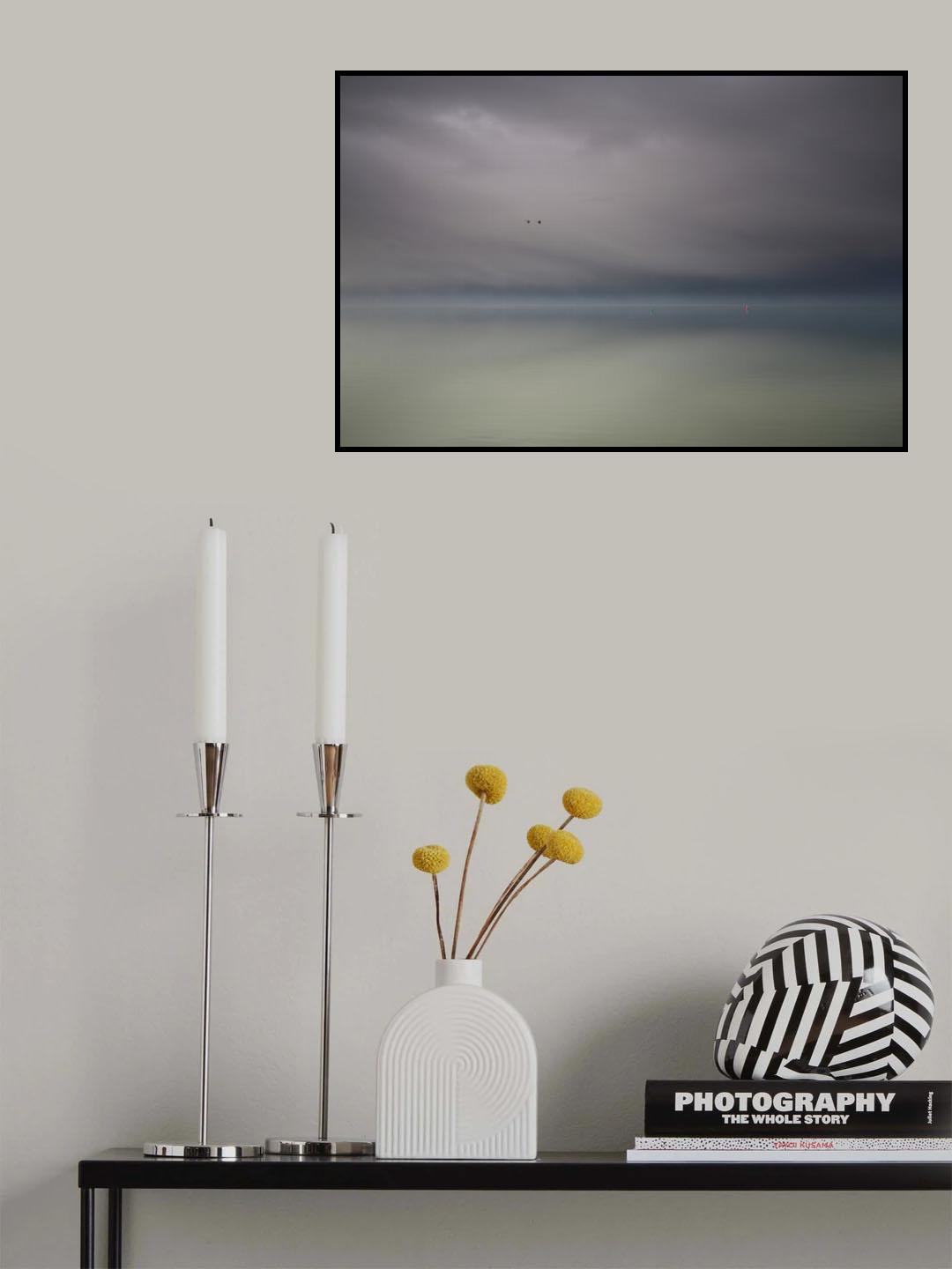 Geese Flight Poster och Canvastavla