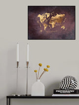 World map 39 Poster och Canvastavla