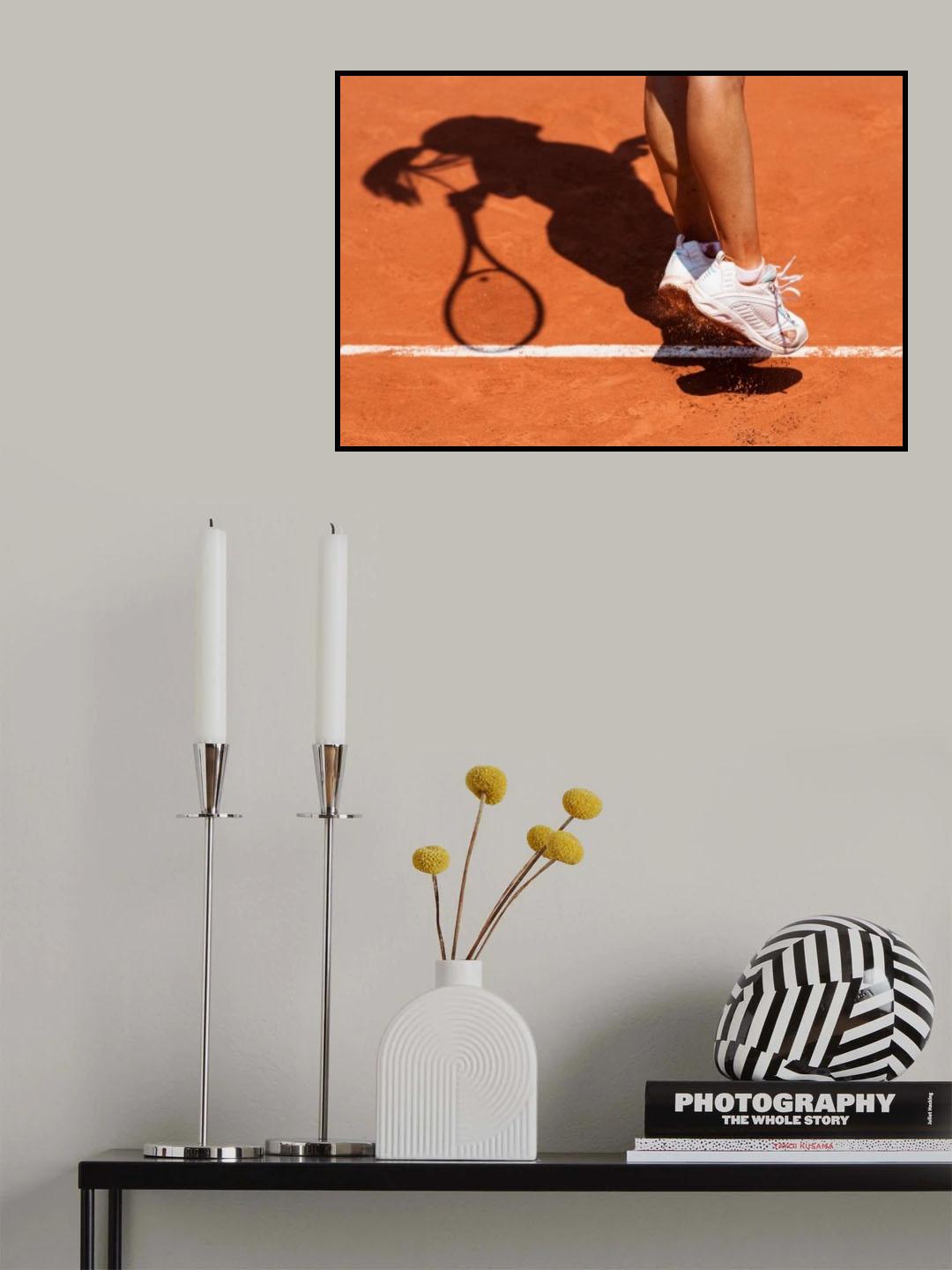 1st serve Poster och Canvastavla