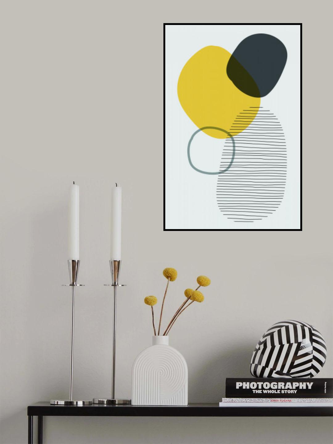 Boho Abstract Vibes #2 Poster och Canvastavla
