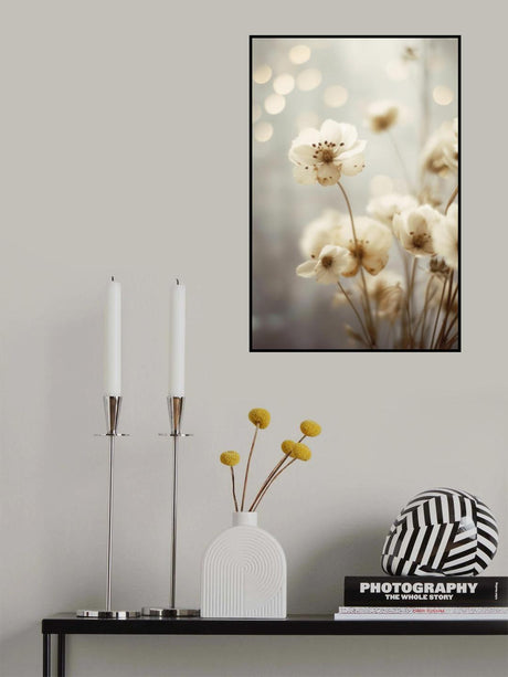 Pastel Flowers No 2 Poster och Canvastavla