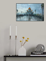 Дождливая Москва Poster och Canvastavla