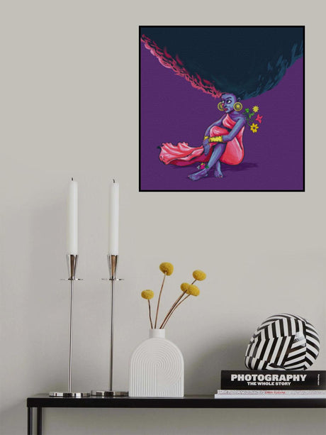 The hair queen Poster och Canvastavla