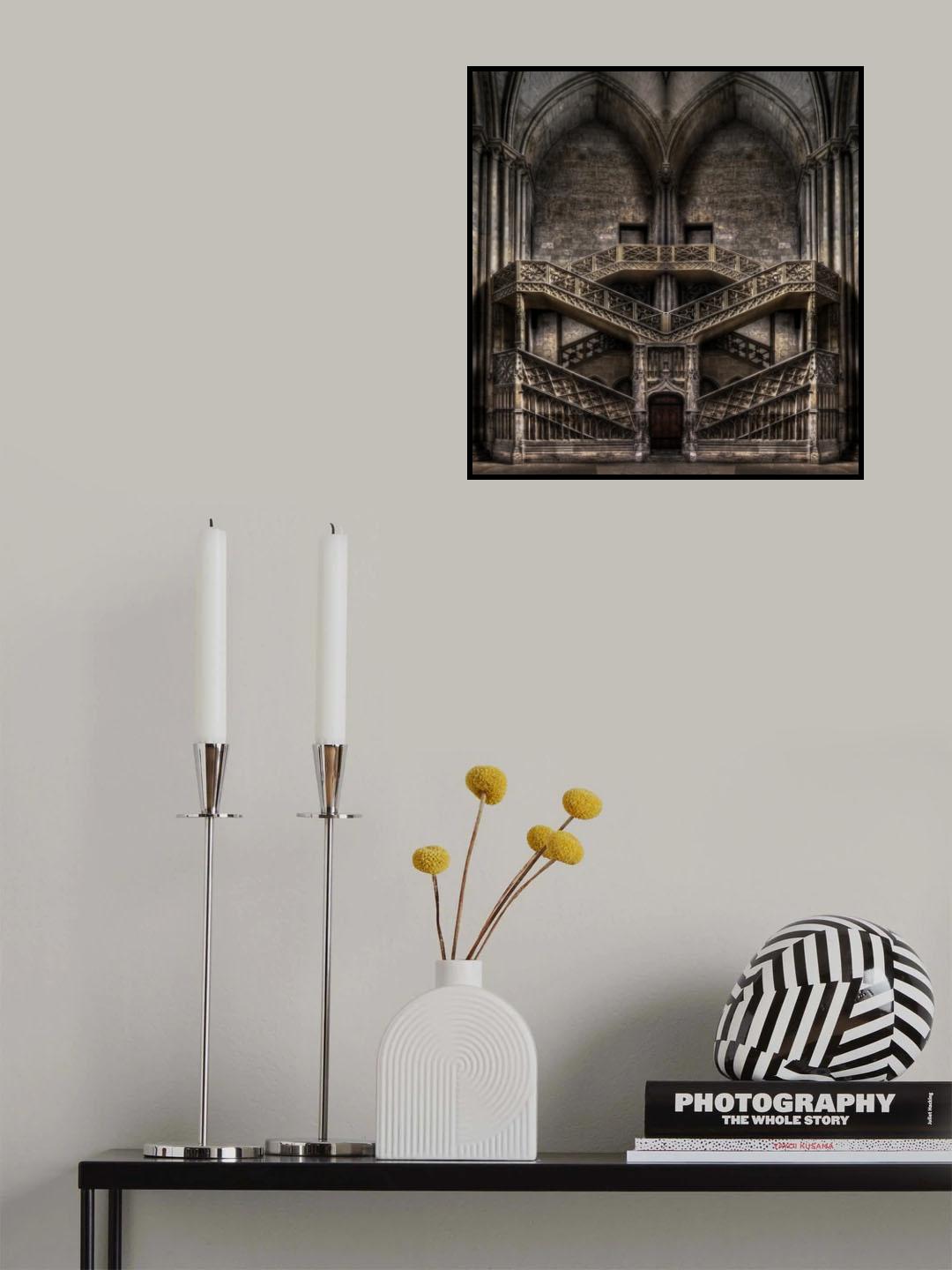 Tribute to Escher Poster och Canvastavla