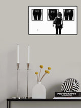 Hey, surprise! Same trousers like me...! Poster och Canvastavla