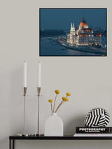 White Parliament Poster och Canvastavla