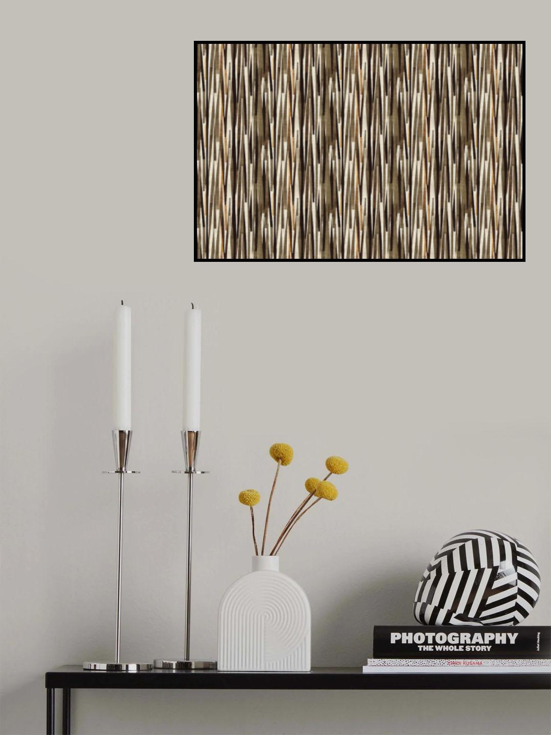 Earthy Pattern Poster och Canvastavla