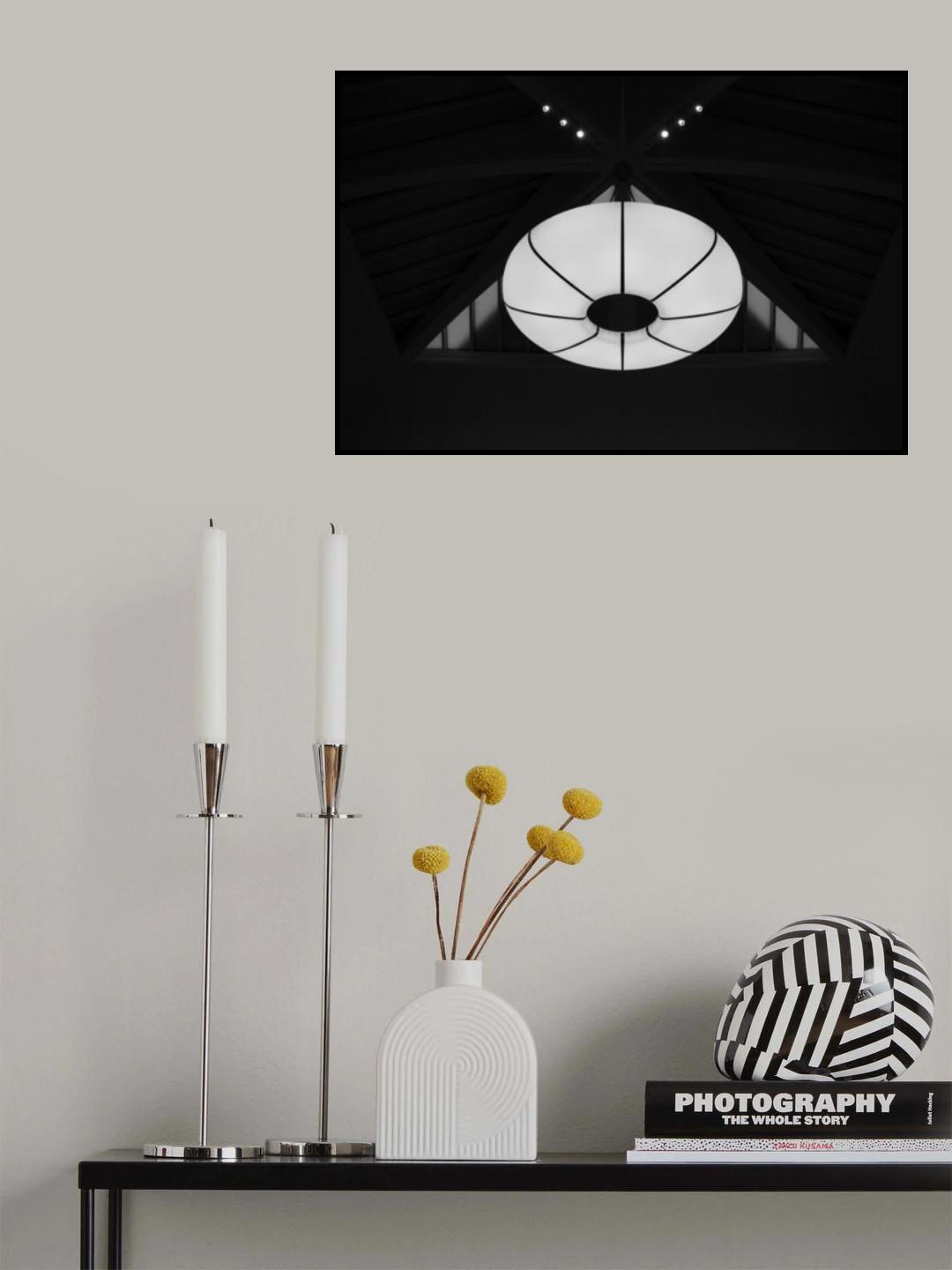 Segments of Light Poster och Canvastavla