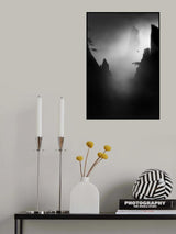 Mountain  and bird Poster och Canvastavla