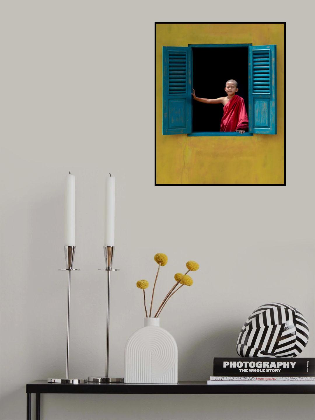 Monk Poster och Canvastavla