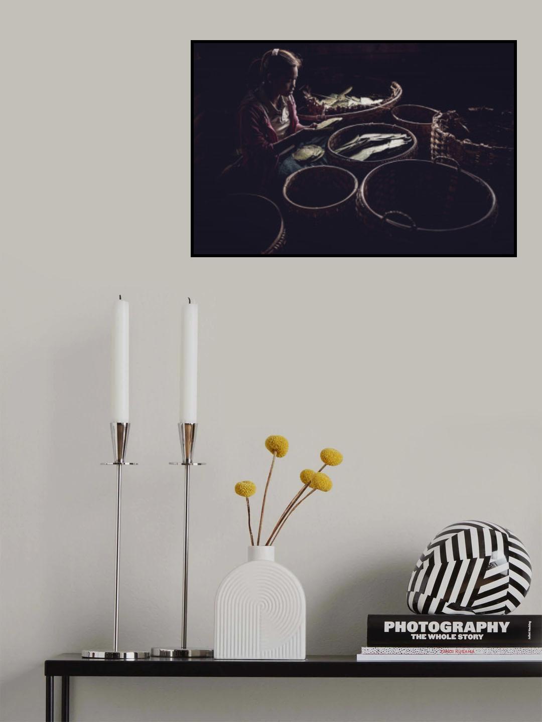 Tobacco girl Poster och Canvastavla