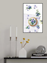 Blueberry Cake Poster och Canvastavla