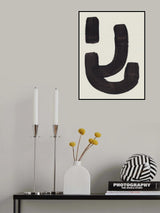 Ink Motif 45 Poster och Canvastavla