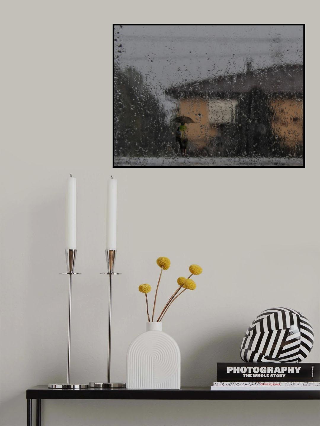 rain Poster och Canvastavla