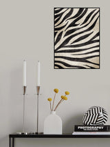 Zebra Poster och Canvastavla