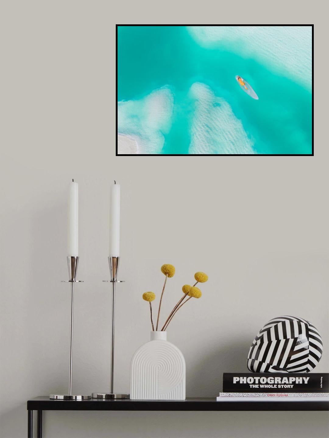 Dongtai jinaer Lake Poster och Canvastavla