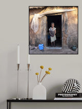 At doorstep Poster och Canvastavla