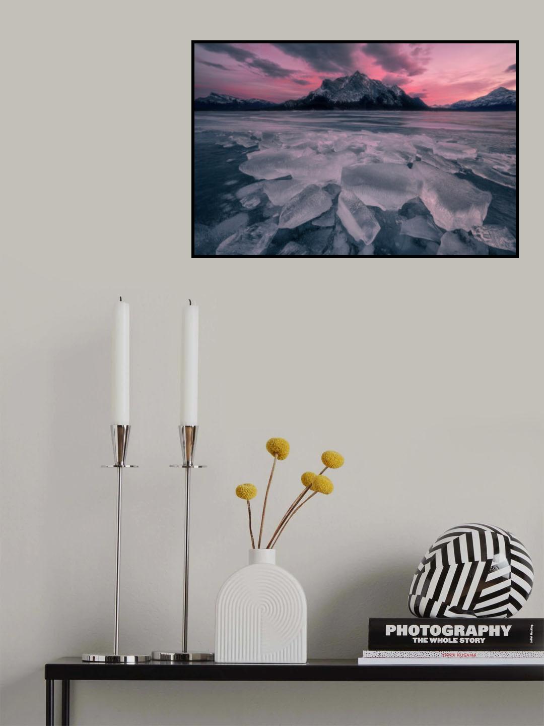 Crystal Ice Poster och Canvastavla