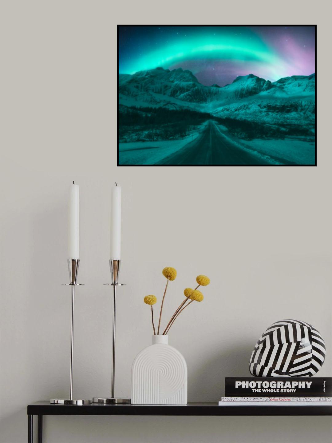 the road Poster och Canvastavla