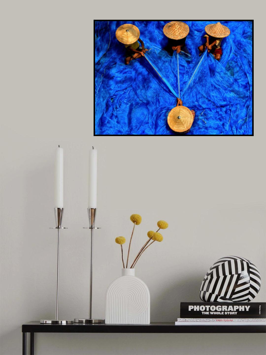 Fishing Nets Poster och Canvastavla