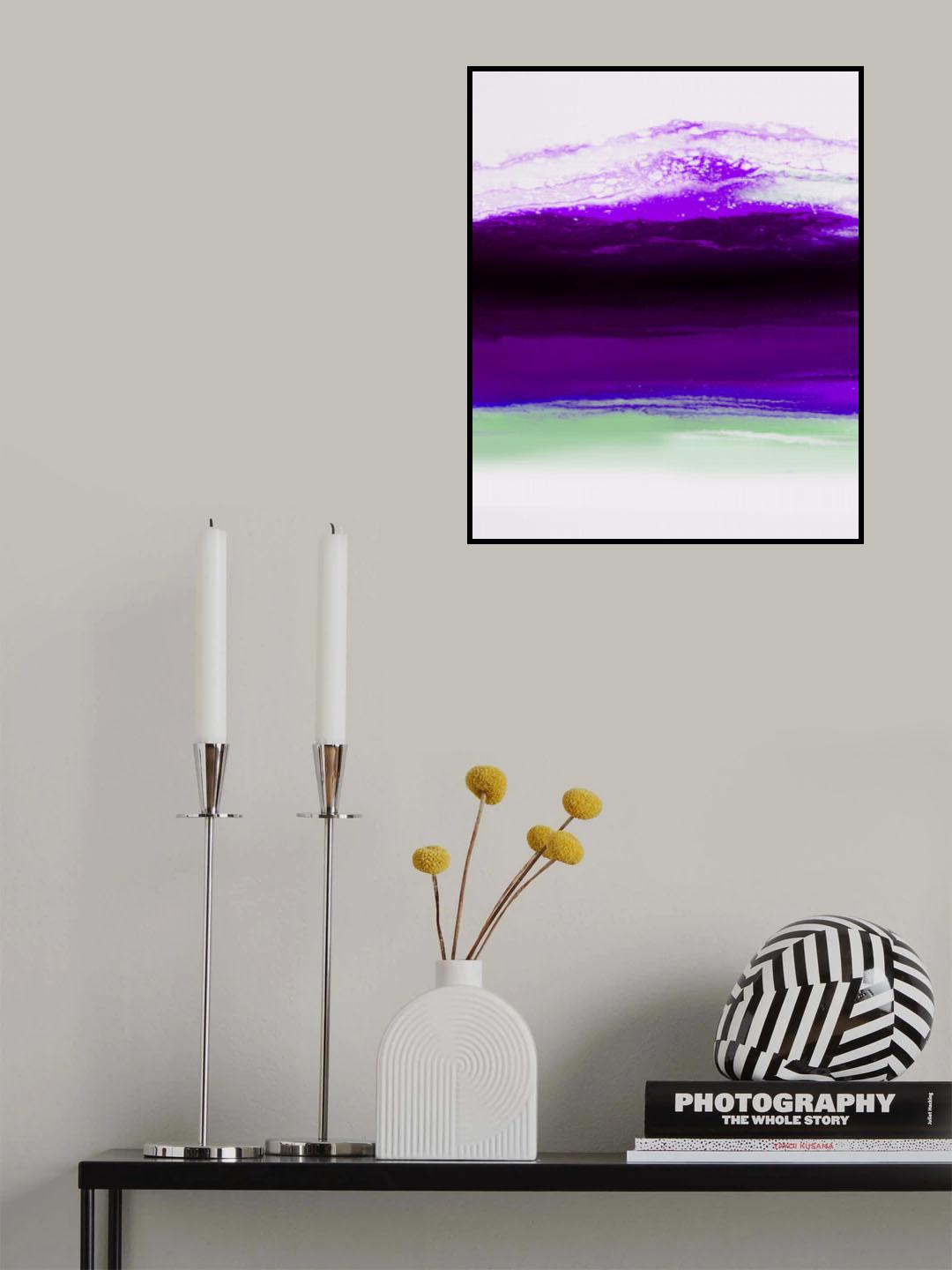 Rainbow Wave 1 Poster och Canvastavla