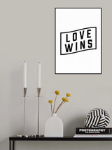 Love Wins Poster och Canvastavla