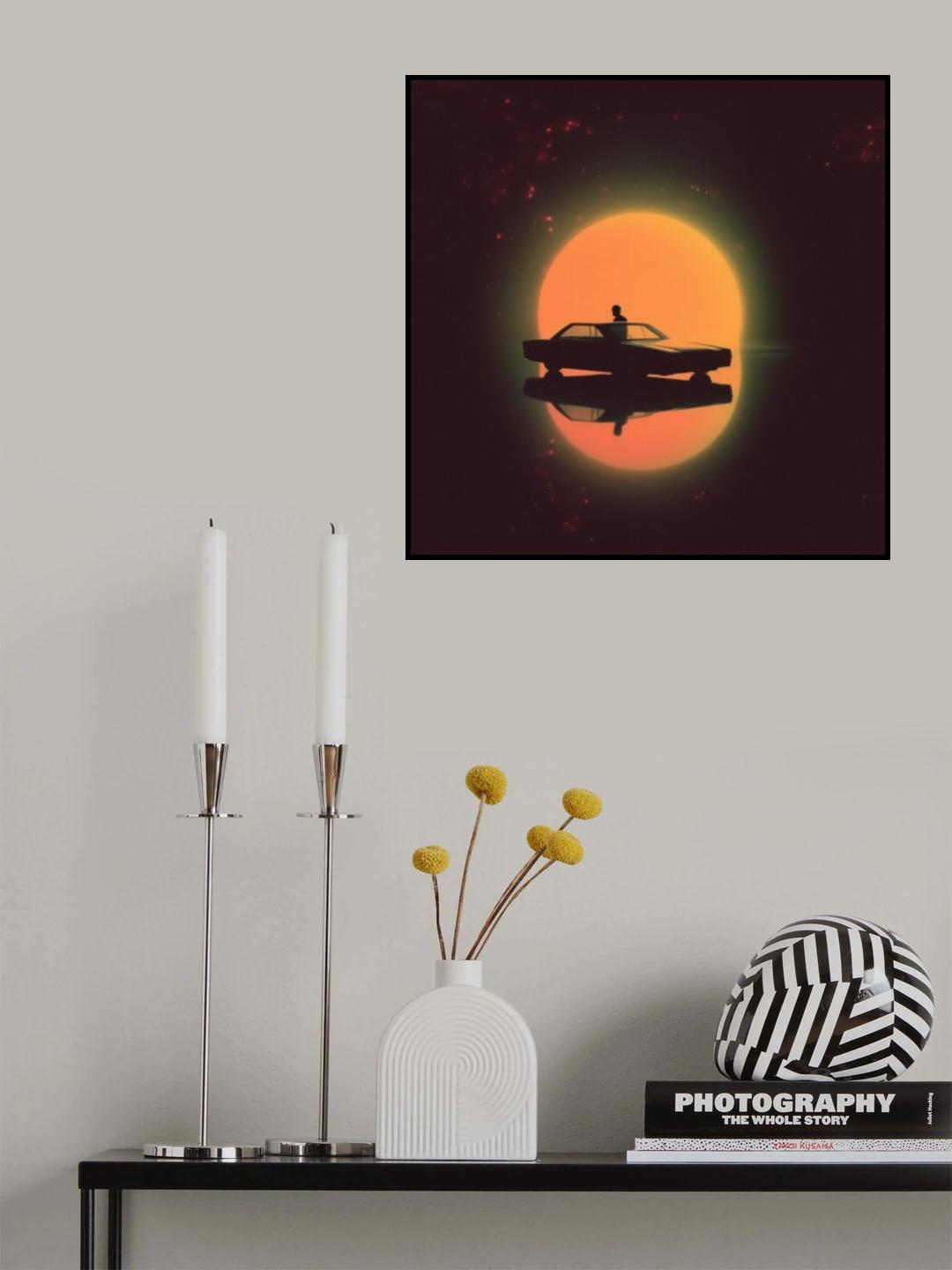 NightDrive Poster och Canvastavla