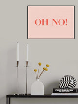 Oh No! Poster och Canvastavla