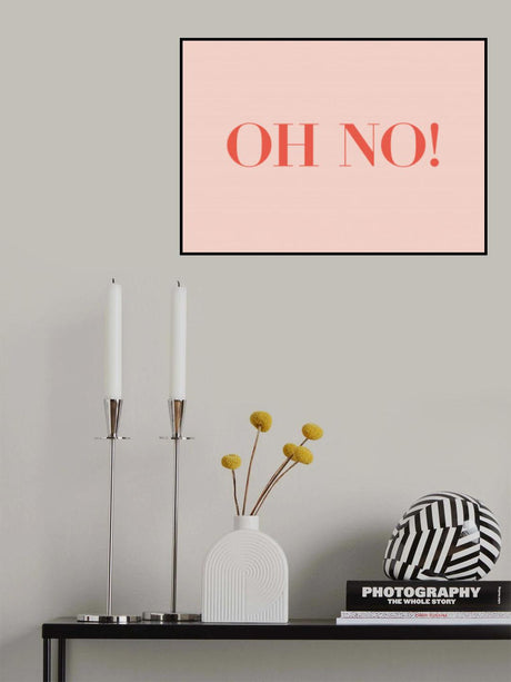 Oh No! Poster och Canvastavla