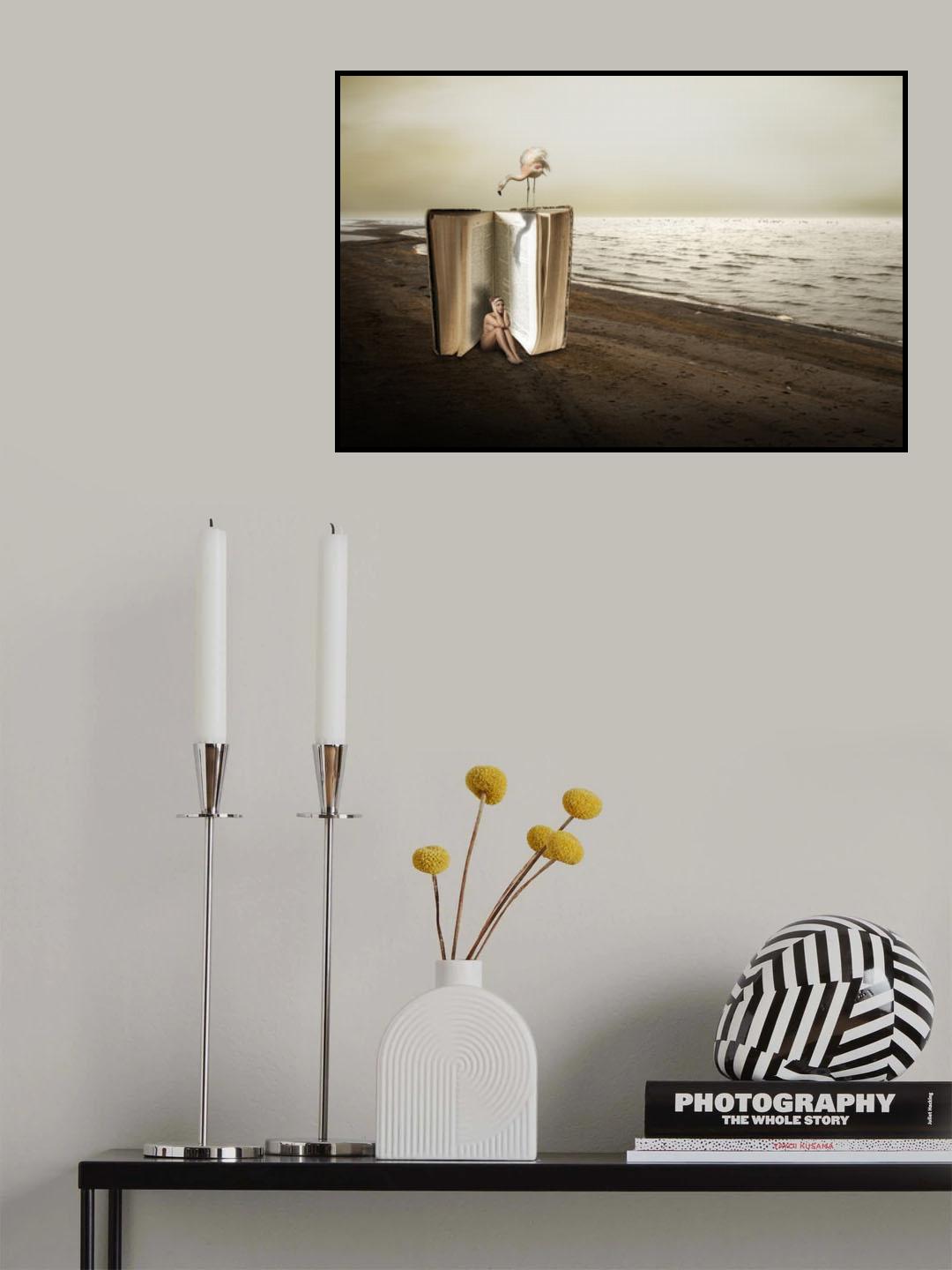 The book I Poster och Canvastavla