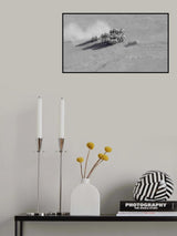Marching Elephants Poster och Canvastavla